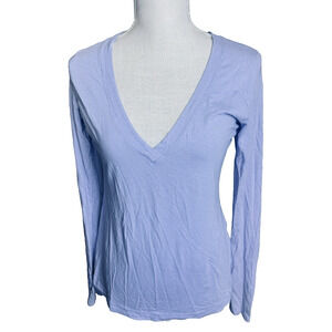 Lululemon Let Be Long Sleeve Tee Wee Stripe Lullaby Cool Breeze Purple Shirt M